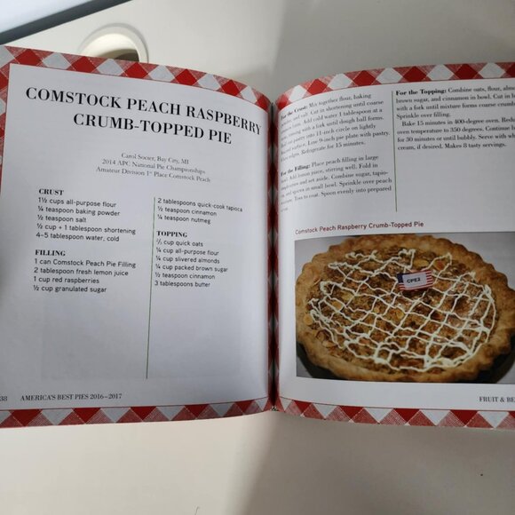 EUC America"s Best Pies 2016-2017 Hardcover - Picture 4 of 6